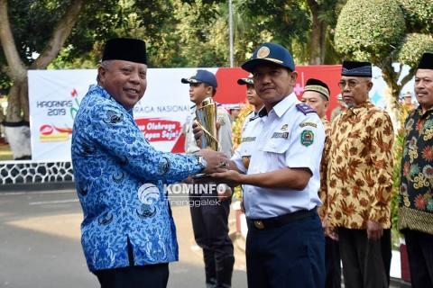 HARI PERHUBUNGAN NASIONAL, TRENGGALEK KEMBALI RAIH WAHANA TATA NUGRAHA DI TAHUN 2019
