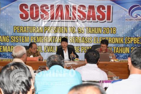 Diskominfo Sosialisasikan Perpres No.95 Tahun 2018 tentang SPBE 