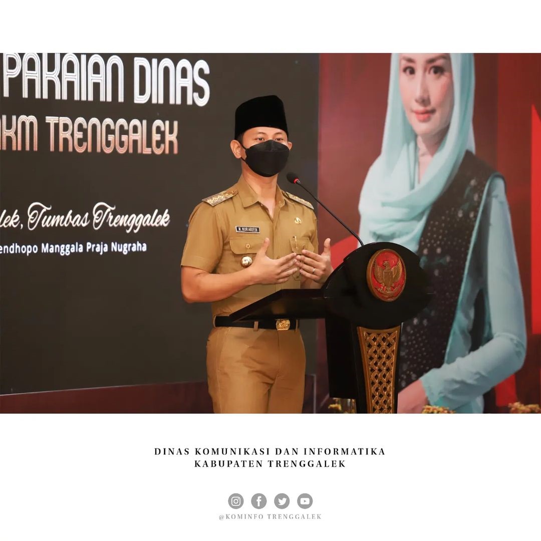 Ungkit Ekonomi Lokal, Pemkab Trenggalek launching Pakaian Dinas ASB dari Produk UMKM