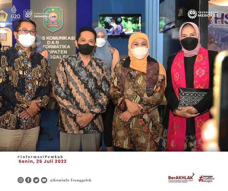 Kominfo Trenggalek Ambil Bagian Dalam Jatim kominfo Festival 2022 di Kota Batu