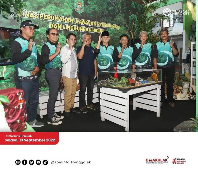 Ikuti Jatim Environmen Exhibiton 2022, Pemkab Trenggalek Pamerkan Inovasi dan Edukasi Proklim