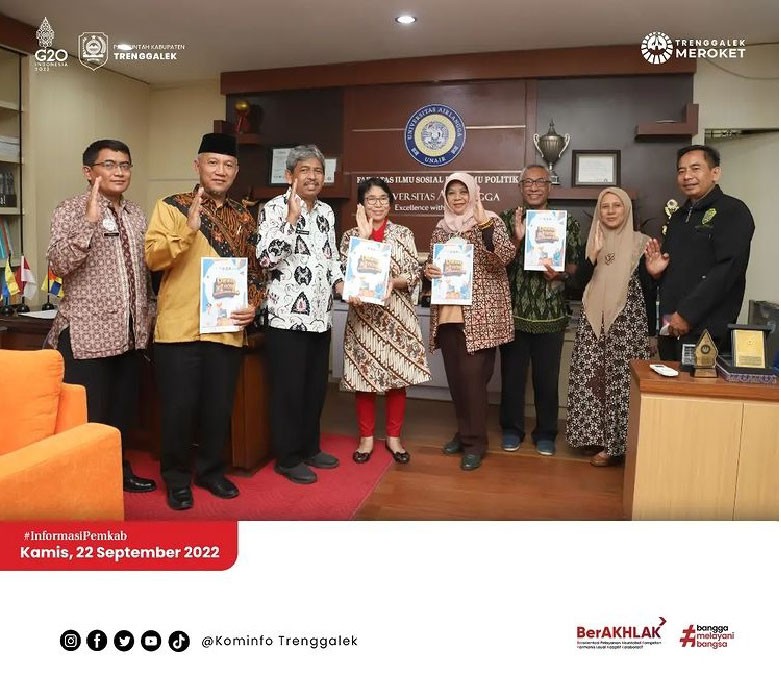 Tindaklanjuti Program 0 Desa Perkawinan Anak, Pemkab Trenggalek Jalin Kerjasama dengan FISIP Unair