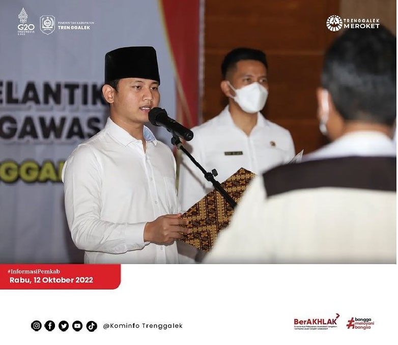 Segera Beroperasi Tahun Depan, Bupati Trenggalek lantik Direktur RSUD Panggul