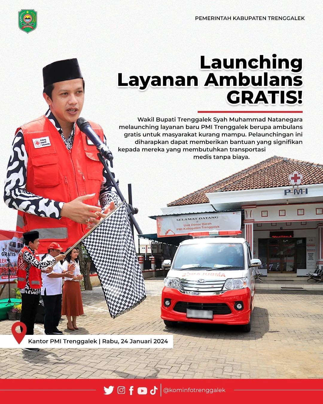 Launching Layanan Ambulans Gratis