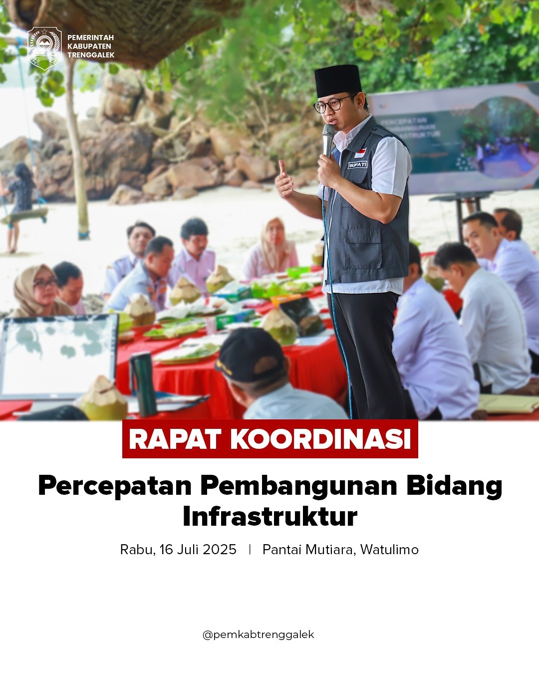 Rapat Koordinasi Percepatan Pembangunan Bidang Infrastruktur