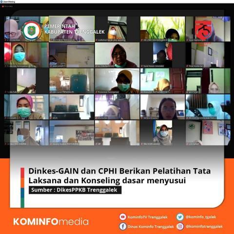 DINKES-GAIN DAN CPHI BERIKAN PELATIHAN TATA LAKSANA DAN KONSELING DASAR MENYUSUI