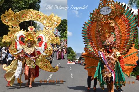Barang Daur Ulang Pikat Penonton Trenggalek Pop Culture 2018