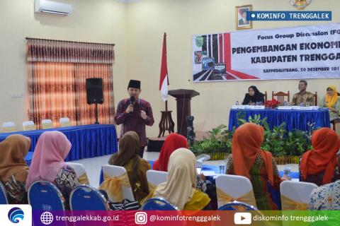 Menuju Trenggalek Creative Network, Pemkab Trenggalek Gelar FGD Pengembangan Ekonomi Kreatif