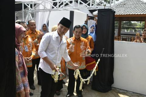 WUJUDKAN STANDARISASI KUALITAS PRODUK OLAHAN SUSU,PEMKAB TRENGGALEK LAUNCHING RUMAH SUSU