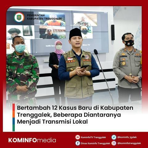 BERTAMBAH 12 KASUS BARU DI KABUPATEN TRENGGALEK, BEBERAPA DIANTARANYA MENJADI TRANSMISI LOKAL