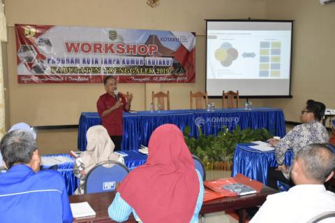 Workshop KOTAKU : Percepat Terwujudnya Kawasan Tanpa Kumuh di Trenggalek