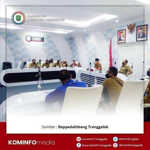 PEMERINTAH KABUPATEN TRENGGALEK GELAR RAPAT KOORDINASI PELAKSANAAN PROGRAM PAMSIMAS III TAHUN 2020